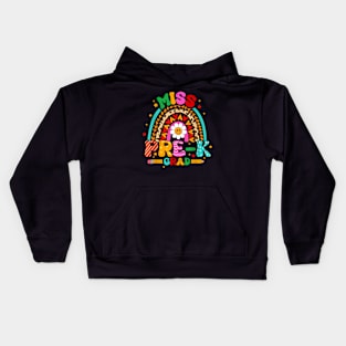 Kids Girl Miss Pre-K Grad Graduation Girl Last Day Of School Kids Hoodie